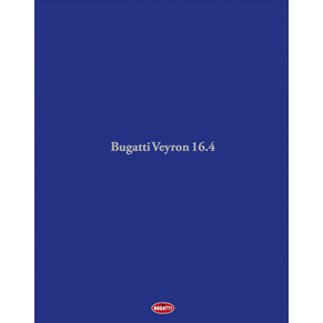 Brochure Bugatti Veyron 16.4 2008 PDF